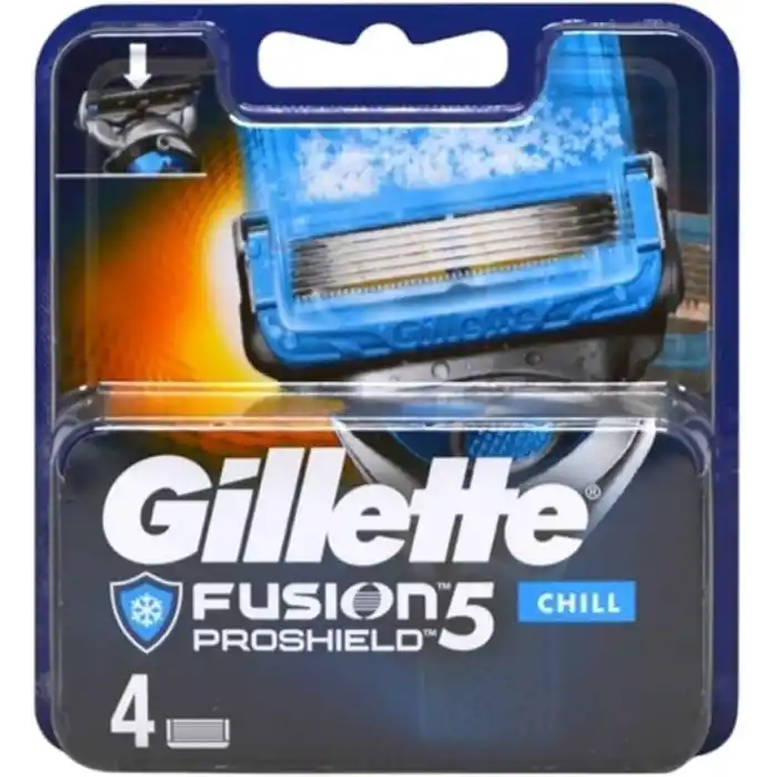 Gillette-Fusion Proshield Chill 4 Lü Yedek