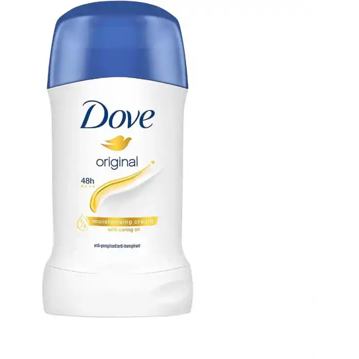 Dove Kadın Stick Deodorant Original 1/4 Nemlendirici Krem Etkili, 40 ml