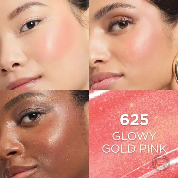 LOREAL PARIS Lumi Blush Likit Allık - 625 Glowy Gold Pink