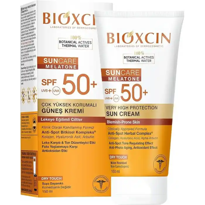 Bioxcin Sun Care Lekeye Eğilimli Ciltler İçin Çok Yüksek Korumalı Güneş Kremi 50 Spf 150 Ml- Büyük Boy