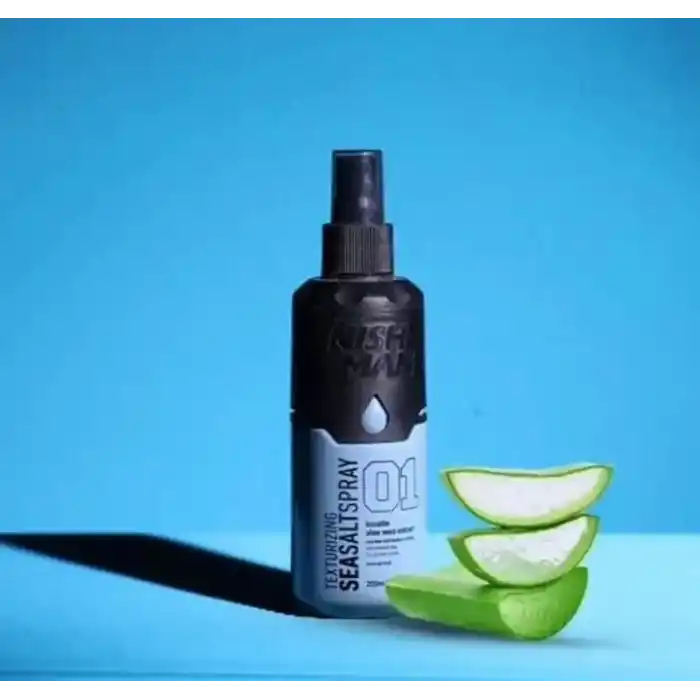 Nishman Sea Salt Sprey 200 ml – Mat Bitişli, Doğal Plaj Dalgası Etkisi, Aloe Vera & Keratin İçerikli, Tüm Saç Tipleri İçin