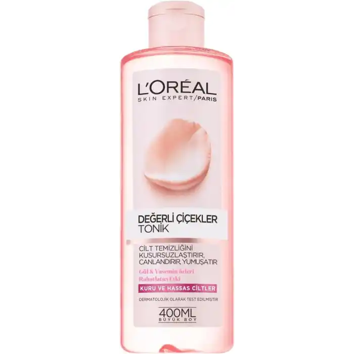 L’Oréal Paris Değerli Çiçekler Tonik Kuru ve Hassas Ciltler (400 ml)