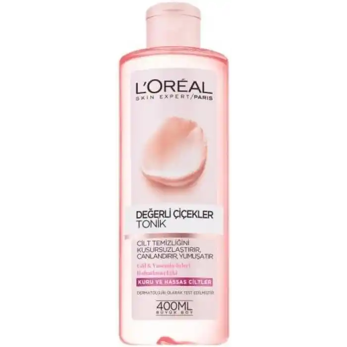 L’Oréal Paris Değerli Çiçekler Tonik Kuru ve Hassas Ciltler (400 ml)