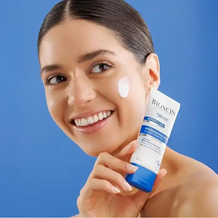 Bioxcin Atopicare Besleyici Krem 50 ml – Atopiye Eğilimli Kuru Ciltler İçin, Seramid Kompleksli, Prebiyotik, Pantenol ve Skualen İçerikli Nemlendirici