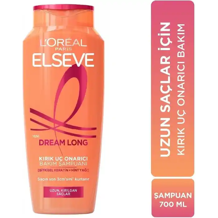 LOreal Paris Elseve Dream Long Onarıcı Bakım Şampuanı 700 ml