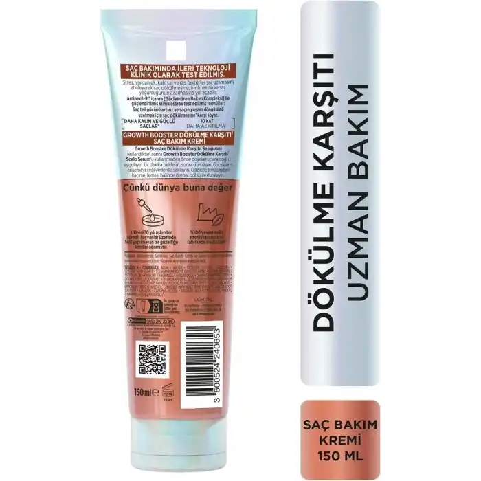 ELSEVE Growth Booster Dökülme Karşıtı Saç Bakım Kremi 150ml