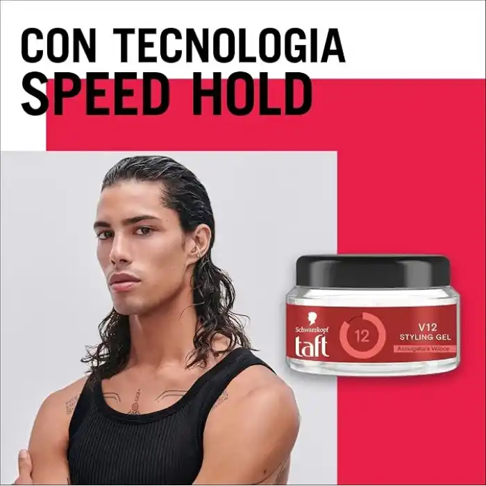 Schwarzkopf Taft V12 Hızlı Kuruyan Saç Şekillendirici Jel 250 ml