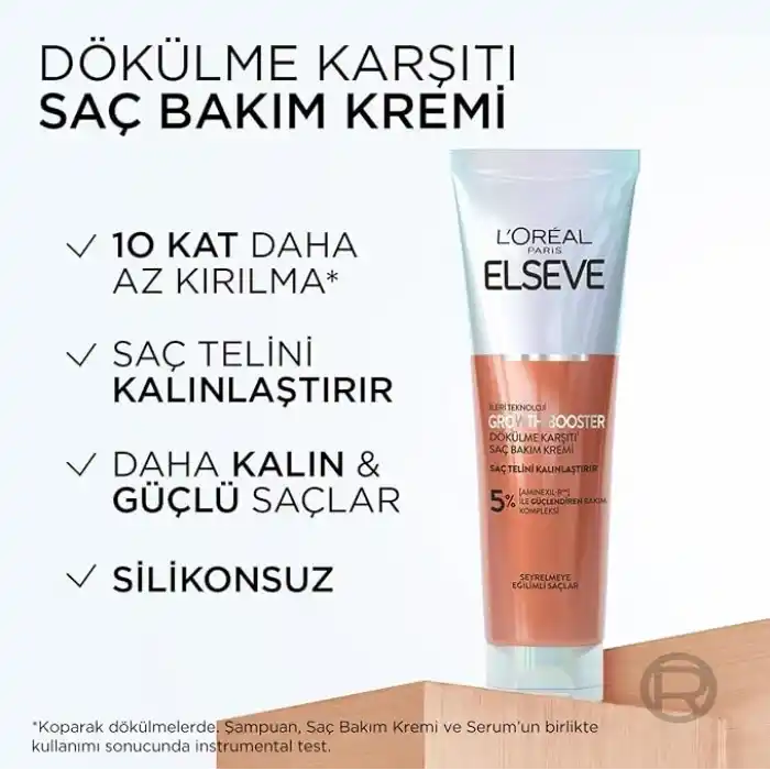 ELSEVE Growth Booster Dökülme Karşıtı Saç Bakım Kremi 150ml
