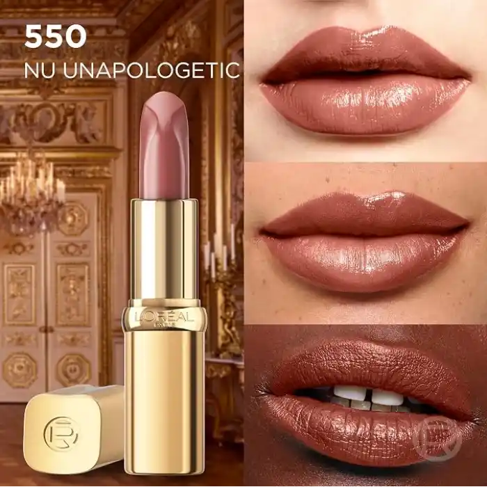 LOreal Paris Color Riche Saten Bitişli Ruj - 550 Nude Unapologetic