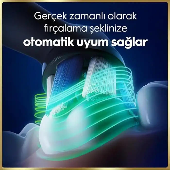 Oral-B iO9 Şarjlı/Elektrikli Diş Fırçası, 2li Set, Rose Quartz & Siyah, 2 Fırça Başlığı, Hızlı Manyetik Şarj Cihazı, Uzun Ömürlü Pil, Şarj Eden Seyahat Kabı