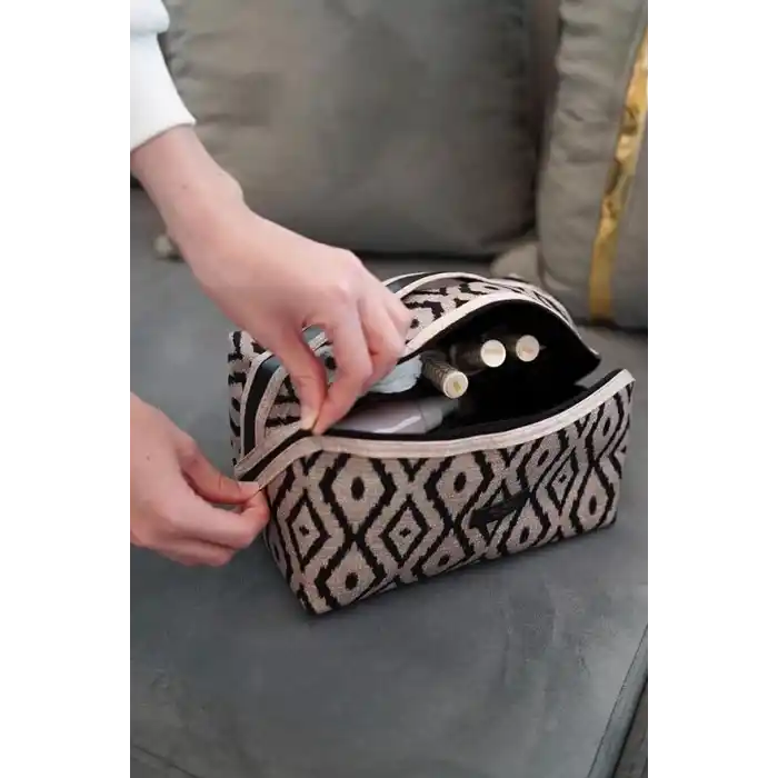 Pazar Kapısı BOHE Makyaj Çantası Düzenleyici Seyahat Tipi Çanta Organizer