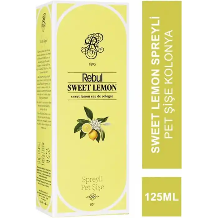 Rebul Tatlı Limon Eau De Cologne 125 ml