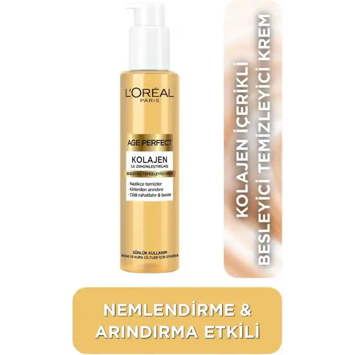 LOreal Paris Age Perfect Kolajen Yüz Temizleme Jeli 150 ml