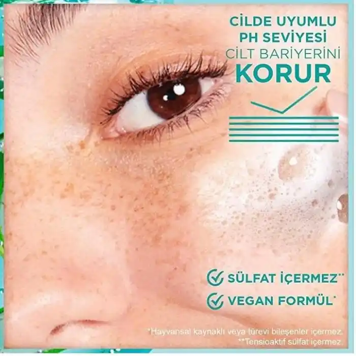 Garnier Hyaluronik Aloe Nemlendiren ve Yatıştıran Temizleyici 250 ML