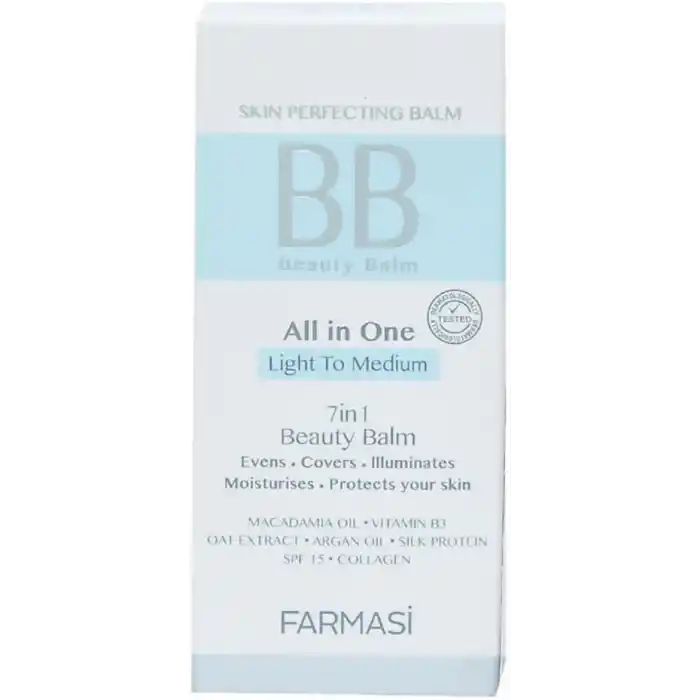 Farmasi BB Krem, Açıktan Ortaya, 50 ml, No: 02