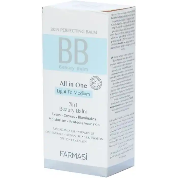 Farmasi BB Krem, Açıktan Ortaya, 50 ml, No: 02