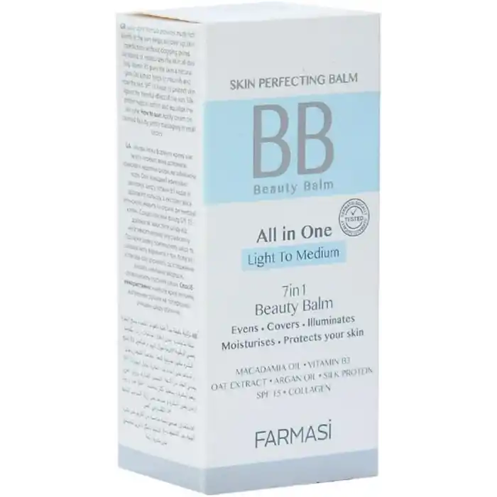 Farmasi BB Krem, Açıktan Ortaya, 50 ml, No: 02