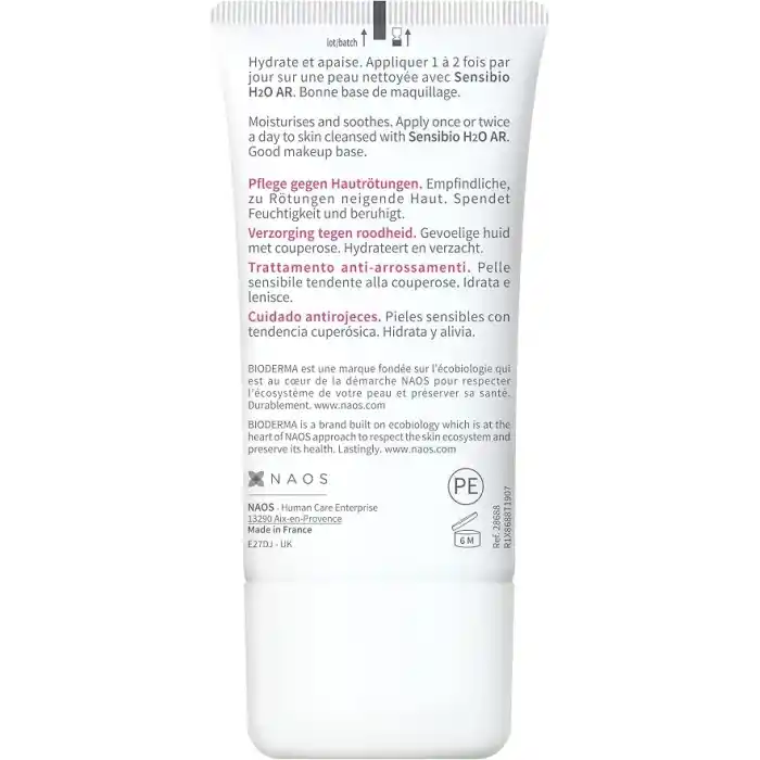 Bioderma Sensibio AR Hassas Ciltler için Kızarıklık Karşıtı Nemlendirici Bakım Kremi 40 ml