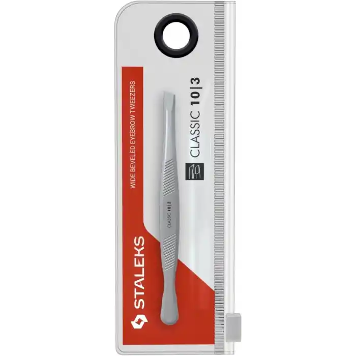 Staleks P-02 PVC Koruyucu Kılıflı Kaş Cımbızları Toplam Uzunluk 9 cm