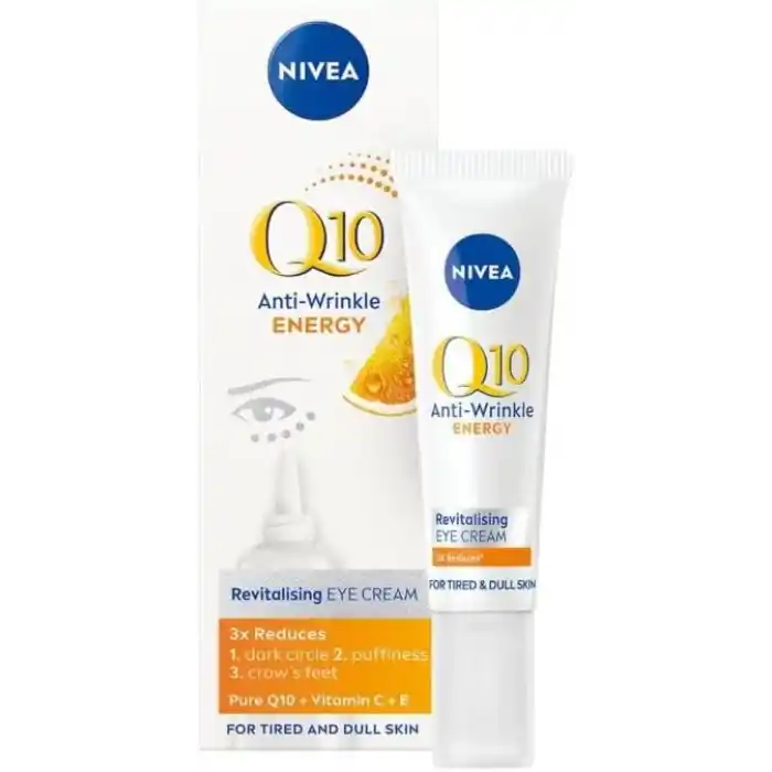 NIVEA Q10 ENERGY CANLANDIRICI GÖZ BAKIM KREMİ