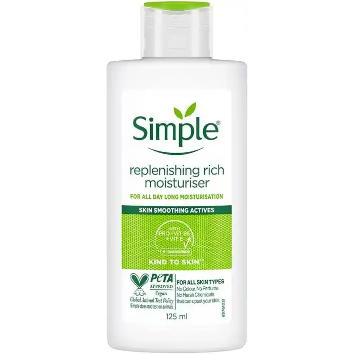 Simple Yenileyici Zengin Nemlendirici, 125 ml Basitten
