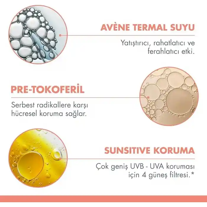 EAU THERMALE AVENE Stick Güneş Kremi SPF 50+ Hassas Bölgeler İçin Yüksek Koruma Sağlayan Güneş Koruyucu 8 gr