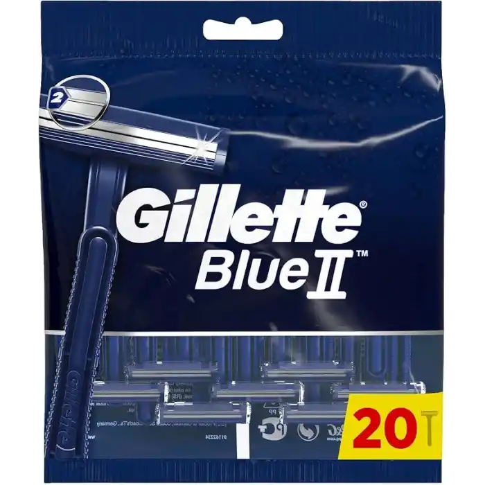 Gillette Blue2 Kullan At Erkek Tıraş Bıçağı 20li
