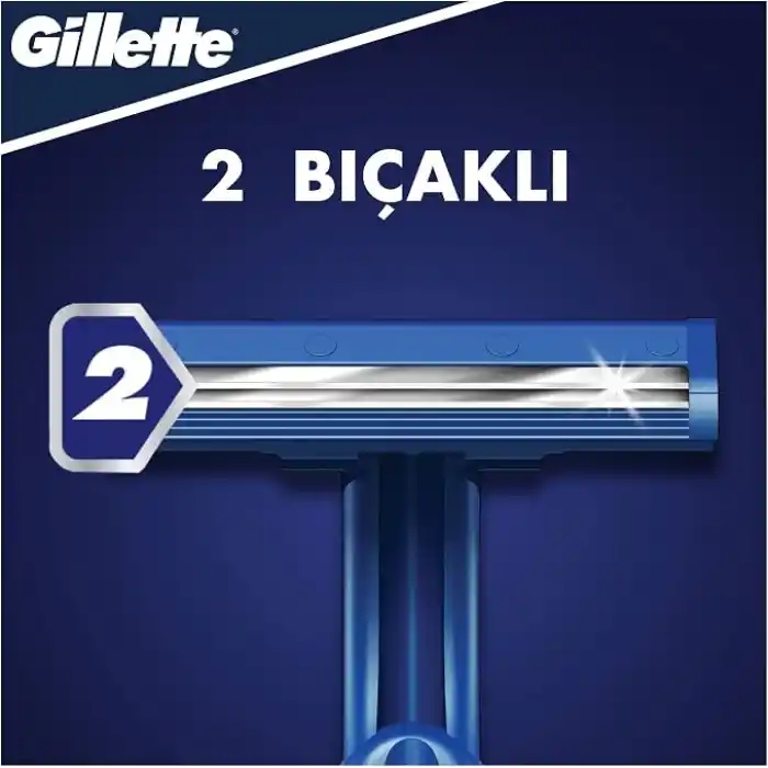 Gillette Blue2 Kullan At Erkek Tıraş Bıçağı 20li