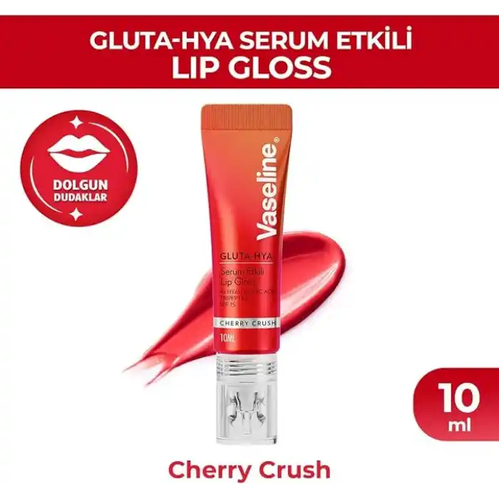 Vaseline Gluta Hya Serum Etkili Lip Gloss Cherry Crush