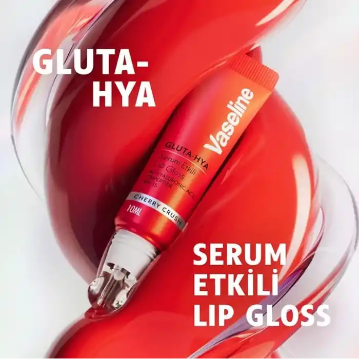 Vaseline Gluta Hya Serum Etkili Lip Gloss Cherry Crush