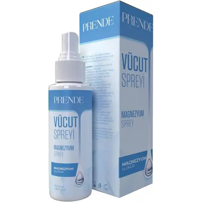 Doğal Magnezyum Yağı Sprey %100 Saf Magnesium Oil Spray 100 ml Magnezyum Klorü