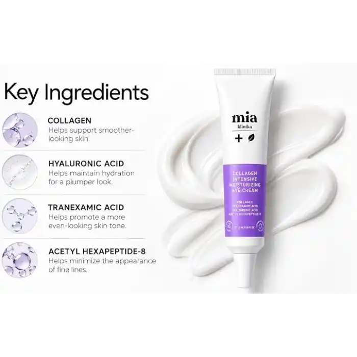 MIA KLINIKA Peptid Göz Kremi Koyu Halka ve İnce Çizgi için 20 ml