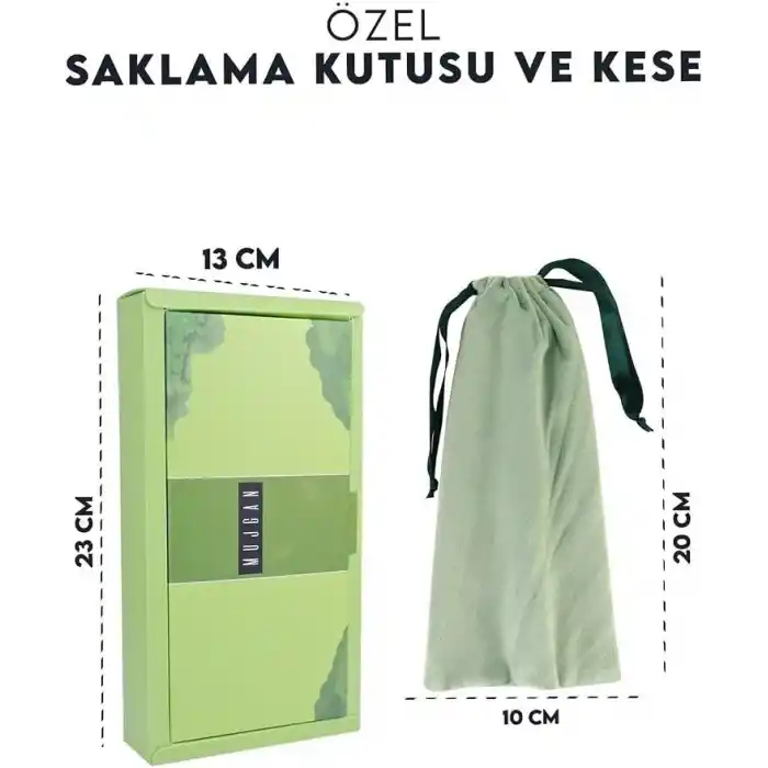Chermik Fix 13 Parça Profesyonel Makyaj Fırçası Özel Çantalı Kutulu Makyaj Aksesuarı
