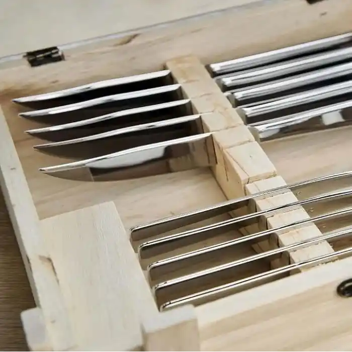 Zwilling Specials 12 Parça Et Çatal Bıçak Seti, Paslanmaz Çelik Ve Ahşap, Metalik Gri Ve Ahşap