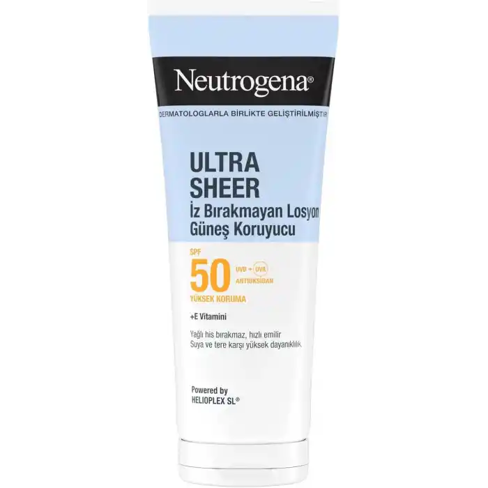 Neutrogena Ultra Sheer Nemlendirici Güneş Koruyucu Losyon SPF50 200 ml