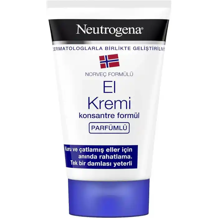 Neutrogena Norveç Formülü El ve Dudak Bakım Seti — Konsantre Kokusu Olmayan El Kremi 75 ml + Dudak Balmı Stick 4,8 g, Kuru Eller ve Dudaklar İçin Nemlendirir, Onarır ve Korur, Tek Paket Satılır