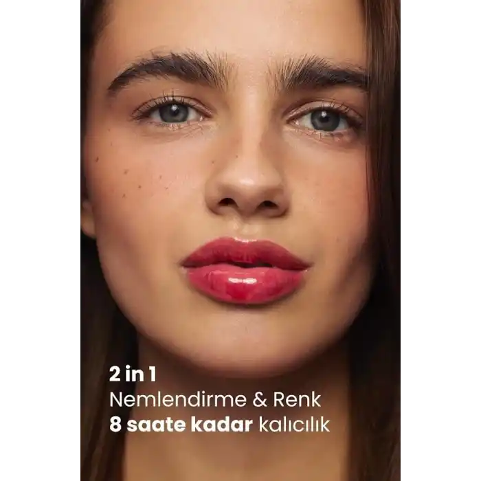 Pembe Işıltılı Nem Veren Renkli Dudak Balmı 10 ml