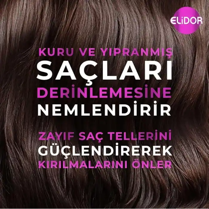 Elidor Saç Bakım Yağı Avokado ve Castor Oil Nemlendirici Etki 80 ml