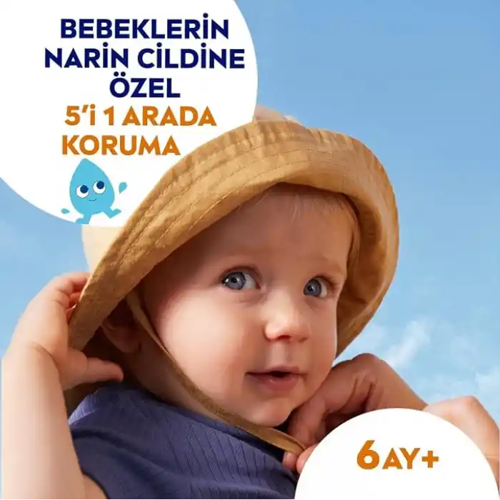 NIVEA SUN SPF50+ Çocuklar ve Bebekler İçin Yüksek Güneş Koruyucu Sprey 200ml,Hassas Cilt,Parfümsüz