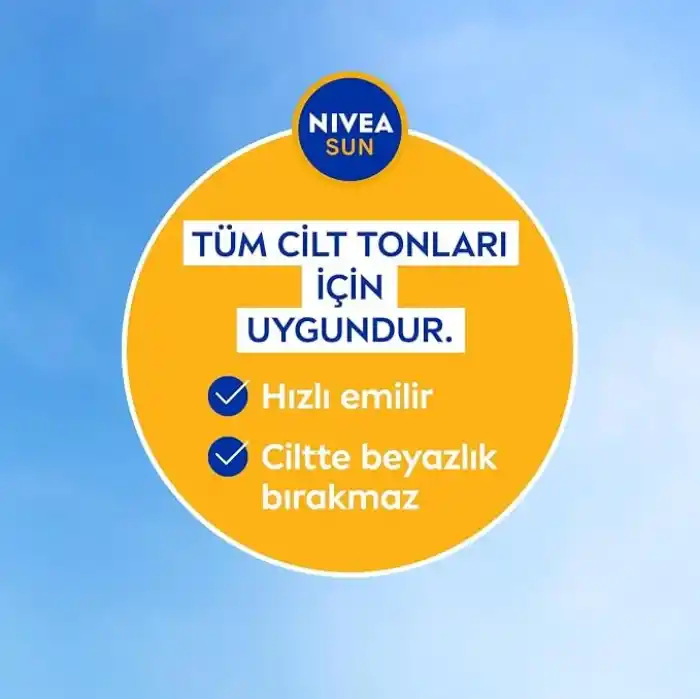NIVEA SUN SPF50+ Çocuklar ve Bebekler İçin Yüksek Güneş Koruyucu Sprey 200ml,Hassas Cilt,Parfümsüz