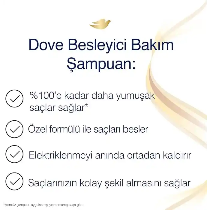 Dove Ultra Care Saç Bakım Şampuanı Besleyici Bakım Kuru Saçlar İçin 400 ml
