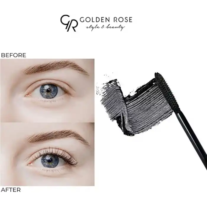Golden Rose False Lashes Mascara - Takma Kirpik Etkili Hacim ve Uzunluk Veren Maskara