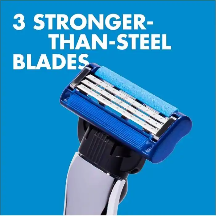 Gillette Mach3 Turbo 3D Erkek Tıraş Makinesi + 2 Bıçak, 1 Adet
