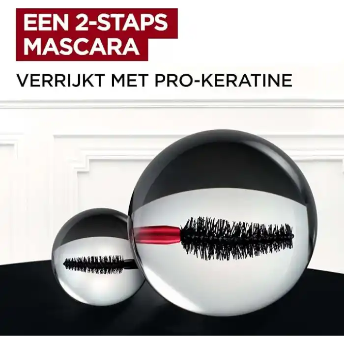 LOreal Paris Pro XXL Lift Çift Taraflı Maskara - Kirpik Lifting Etkisi