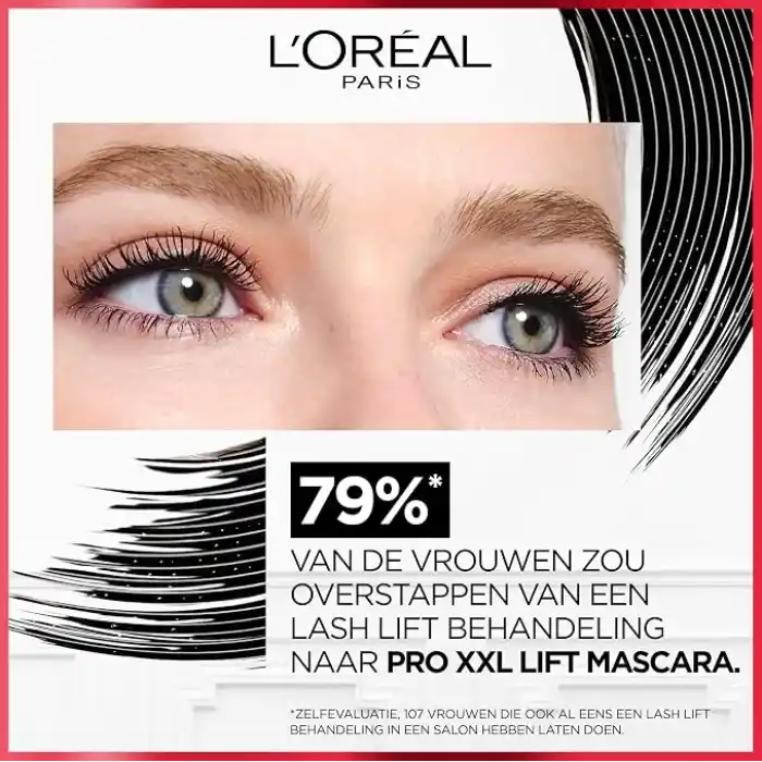 LOreal Paris Pro XXL Lift Çift Taraflı Maskara - Kirpik Lifting Etkisi