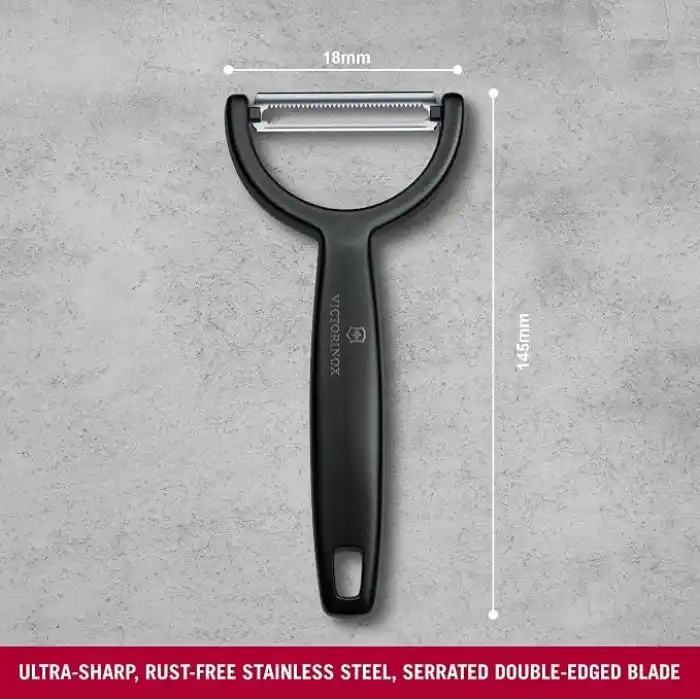 Victorinox Ypso Testere Çift Kenarli Soyacak, Siyah (7.6079)