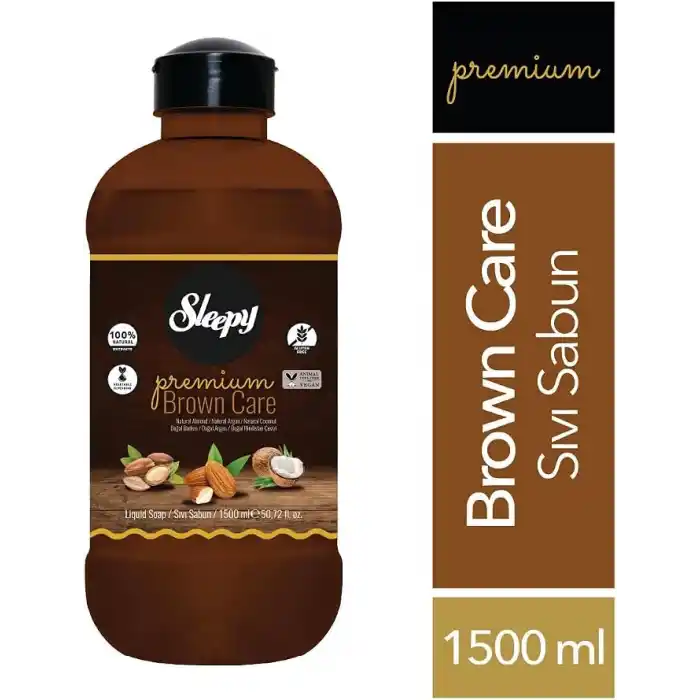 Sleepy Sıvı Sabun Premium Brown Care 1500 Ml