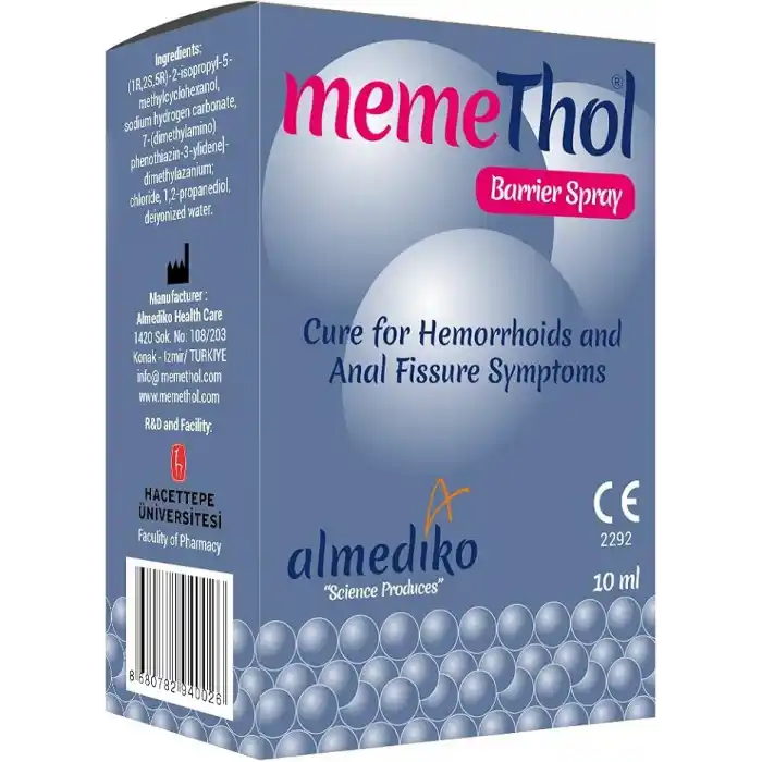 Memethol Bariyer Sprey 10 Ml