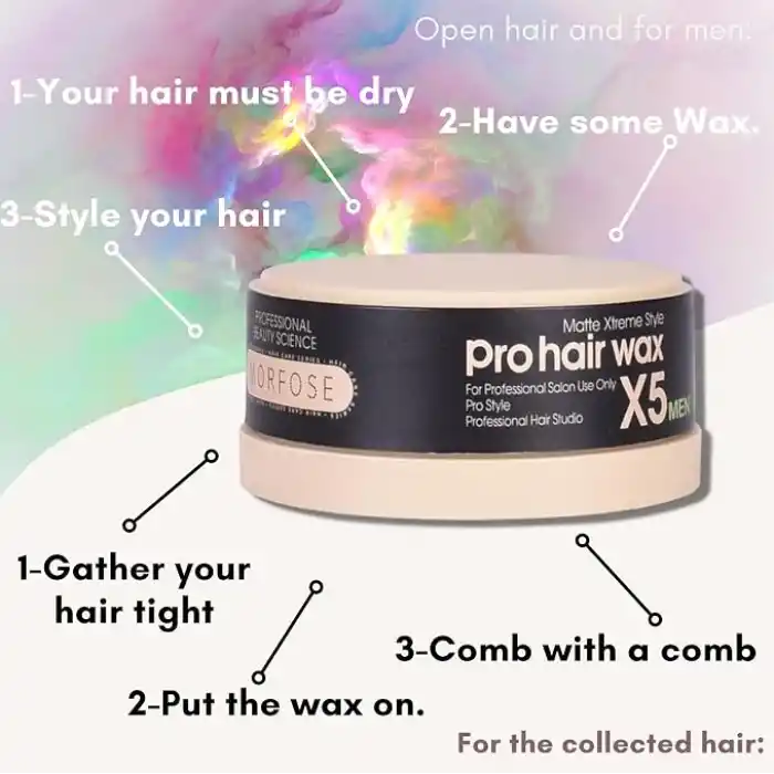 MORFOSE 8680678835351 Pro Hair Wax 150Ml (Mat) 1 Paket (1 x 1 Adet)