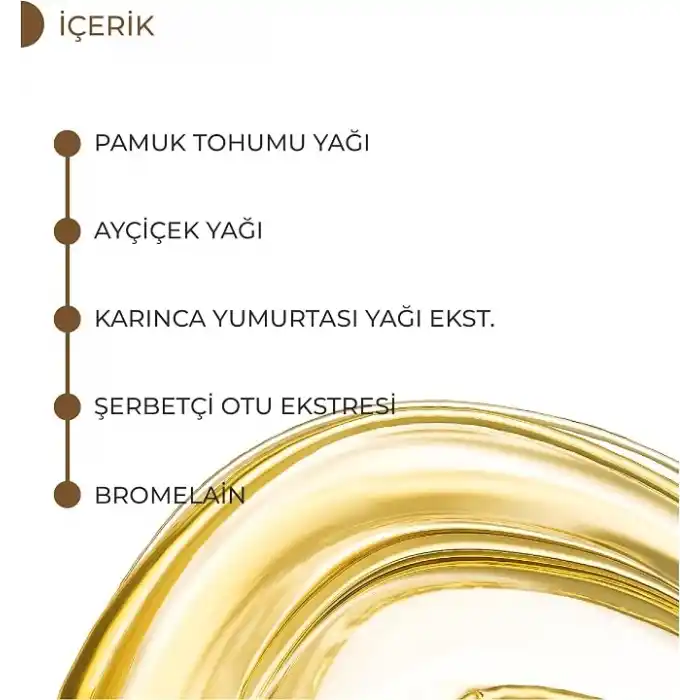 Karınca Yumurtası Yağı Tüy Azaltıcı Bakım Serumu, Tüy Dökücü, Batık Önleyici, Hassas Ciltler için, Yüz ve Vücut